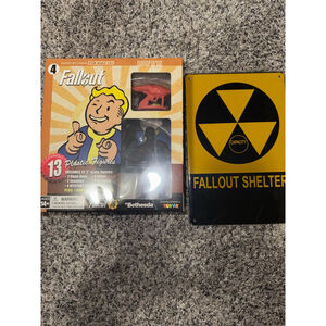 Boys emce toys Fallout 76 Action Figures & Shelter Sign One Size Yellow Black